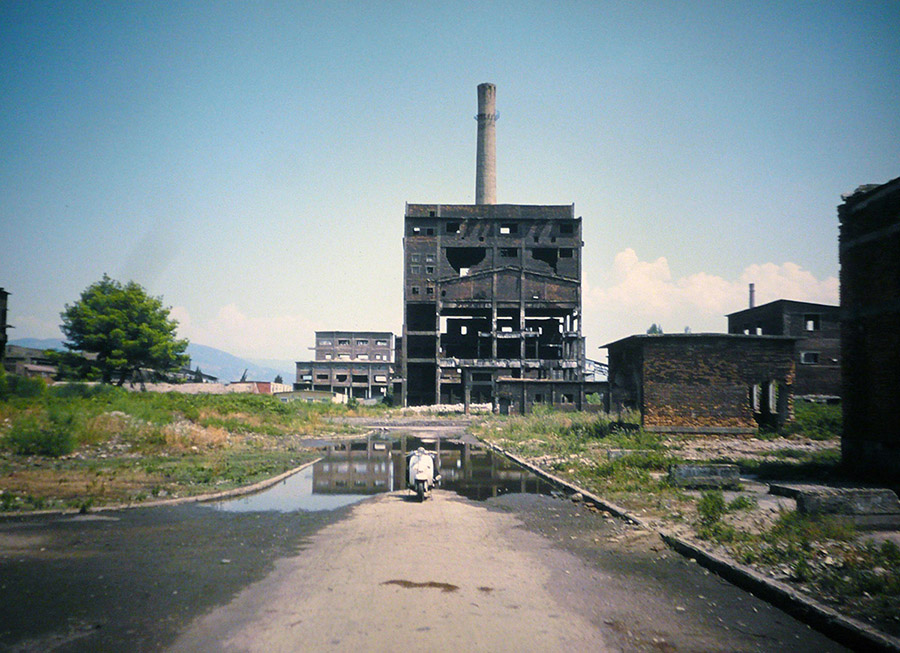 Stahlwerk Elbasan, Albanien.