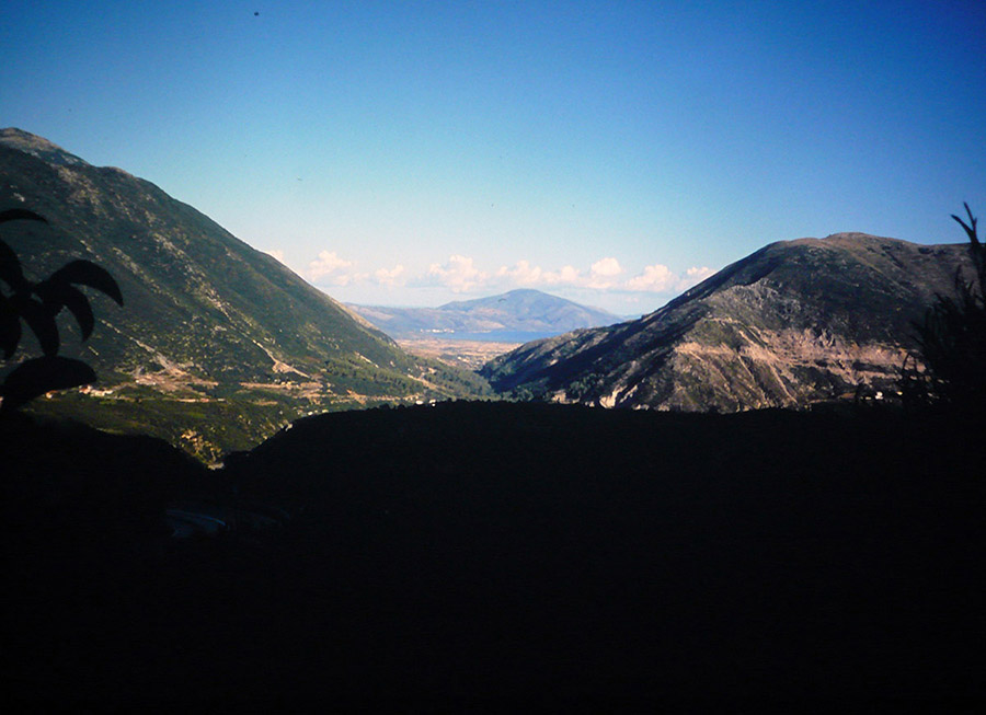 Blick Richtung Orikum, Albanien.